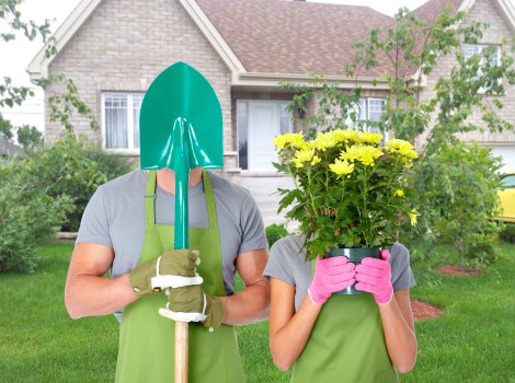 Encryption and PCI-compliant security for garden maintenance payments