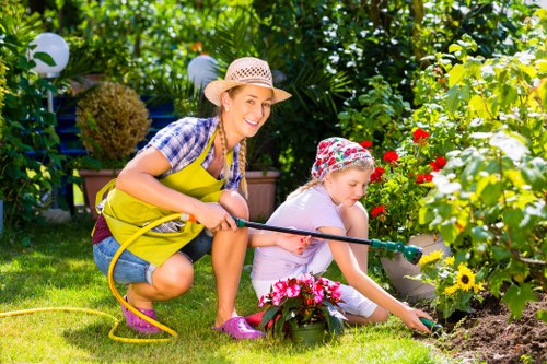 Garden irrigation system installed in Tufnell Park garden